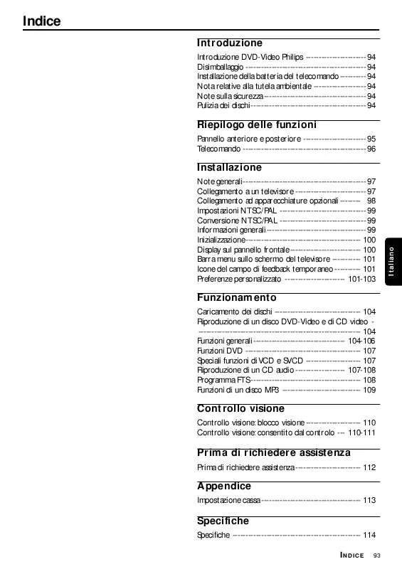 Mode d'emploi PHILIPS DVDQ50/001