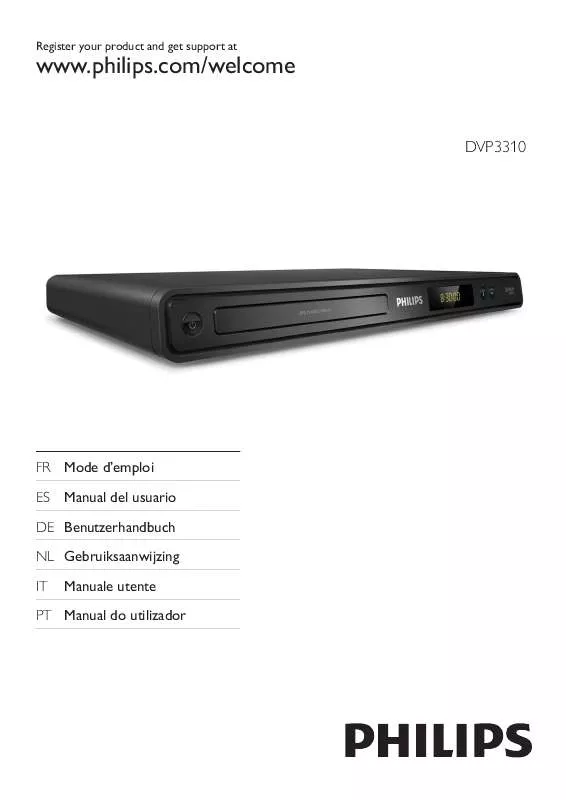 Mode d'emploi PHILIPS DVP3310