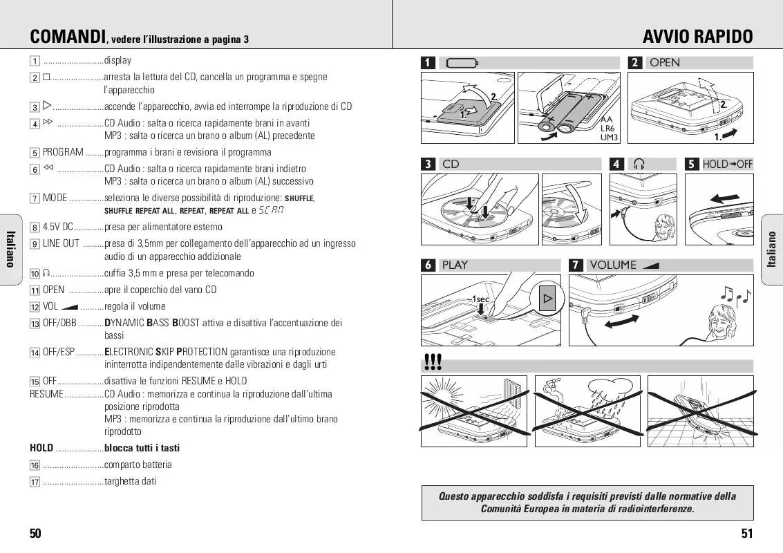 Mode d'emploi PHILIPS EXP101