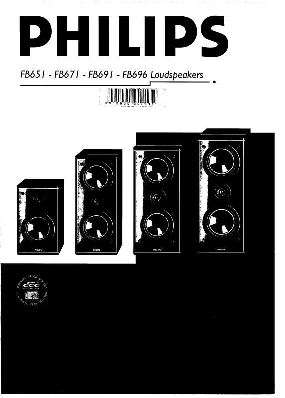 Mode d'emploi PHILIPS FB651-00B