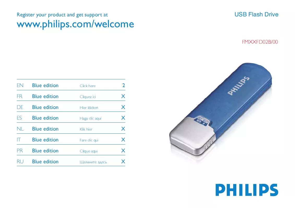 Mode d'emploi PHILIPS FM01FD02B