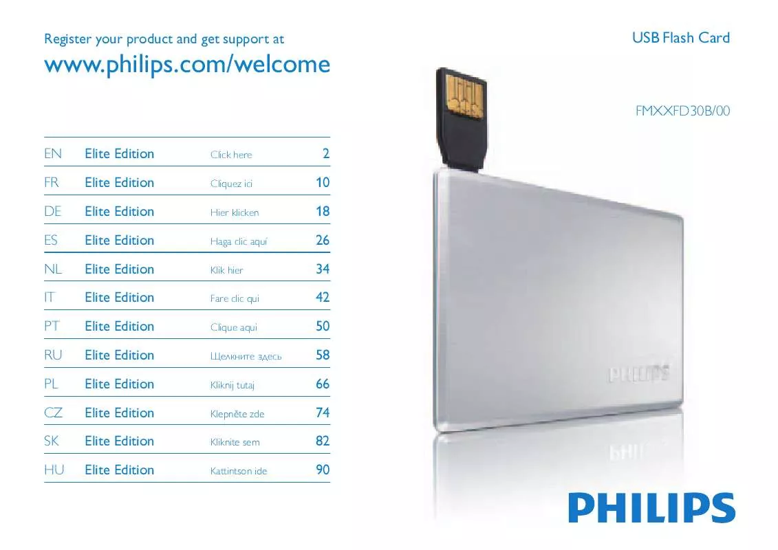 Mode d'emploi PHILIPS FM04FD30B