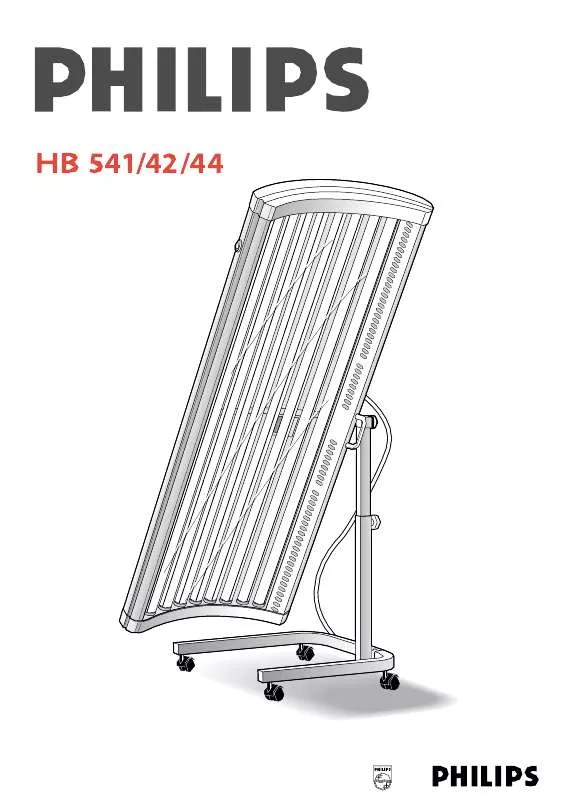 Mode d'emploi PHILIPS HB541