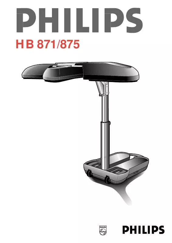 Mode d'emploi PHILIPS HB875