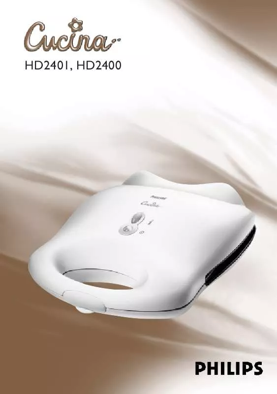 Mode d'emploi PHILIPS HD2401