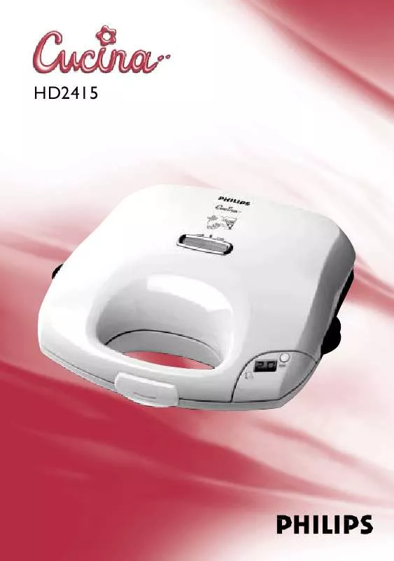 Mode d'emploi PHILIPS HD2415