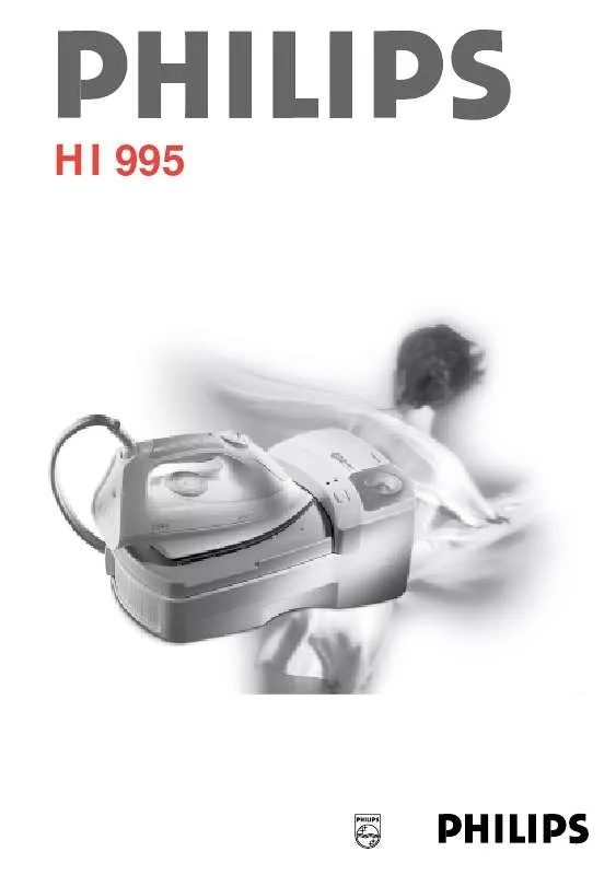 Mode d'emploi PHILIPS HI995