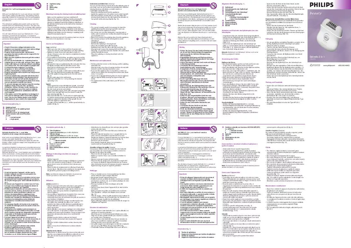 Mode d'emploi PHILIPS HP6405