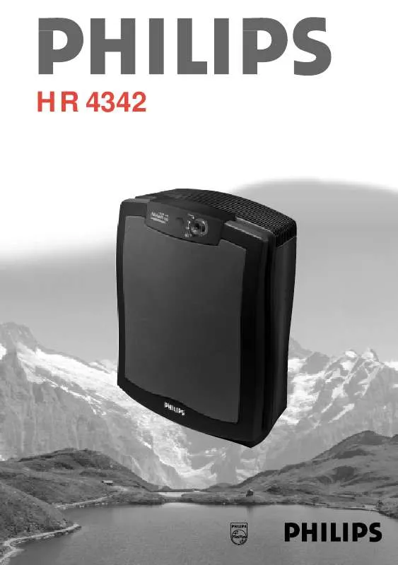 Mode d'emploi PHILIPS HR4342