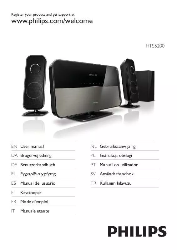 Mode d'emploi PHILIPS HTS5200