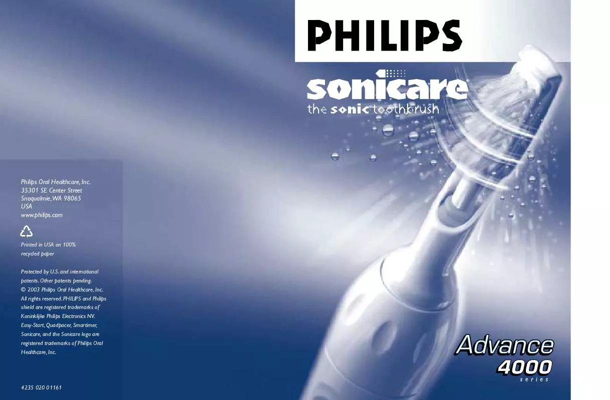 Mode d'emploi PHILIPS HX4472