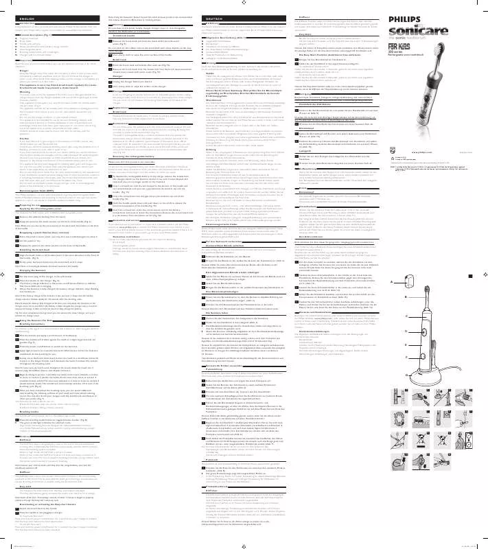 Mode d'emploi PHILIPS HX-6311