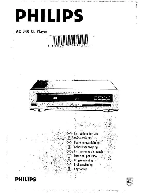 Mode d'emploi PHILIPS LR03PS24C