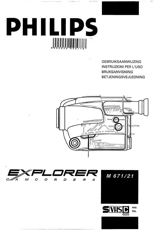 Mode d'emploi PHILIPS M671