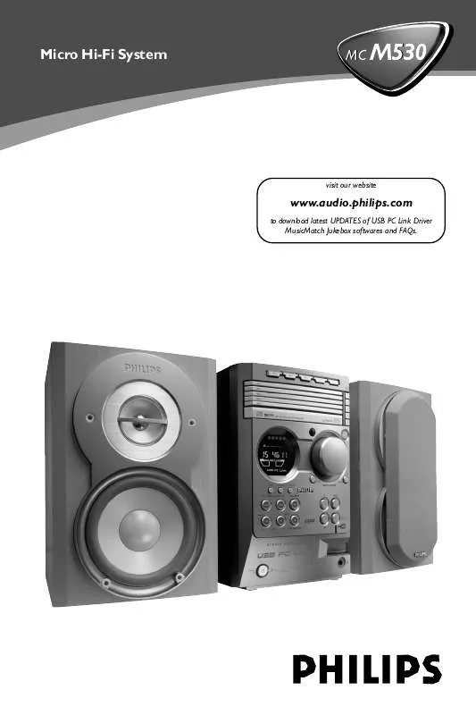 Mode d'emploi PHILIPS MCM530