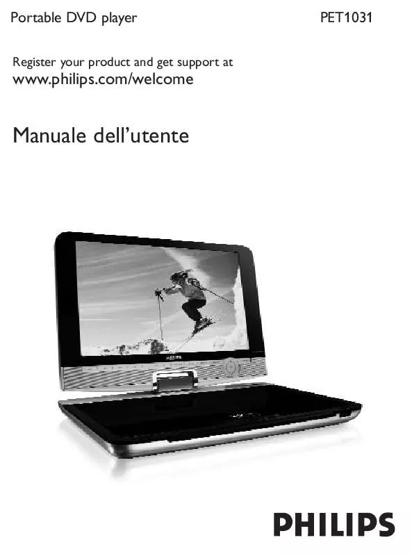 Mode d'emploi PHILIPS PET1031