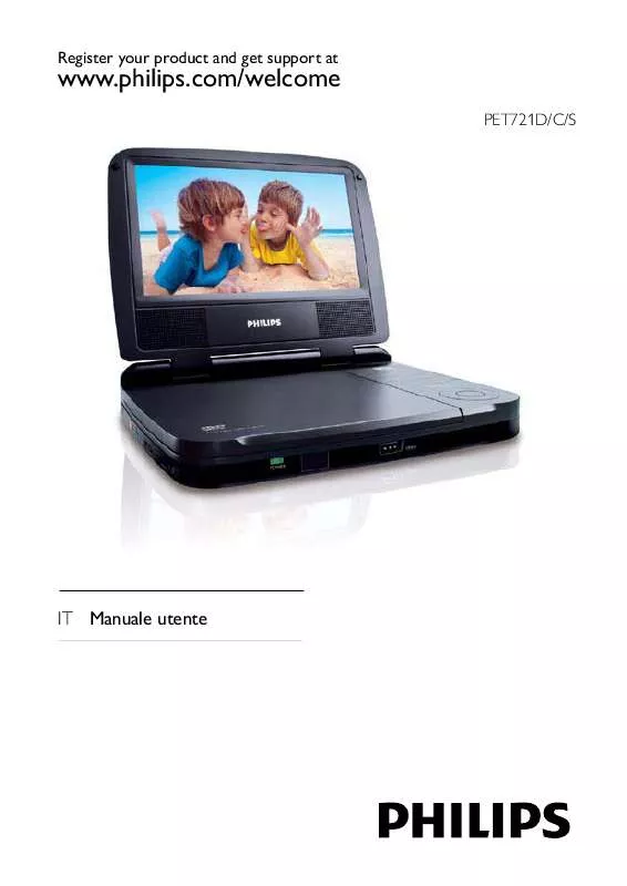 Mode d'emploi PHILIPS PET721C