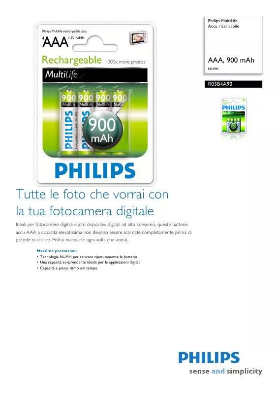 Mode d'emploi PHILIPS R03B4A90