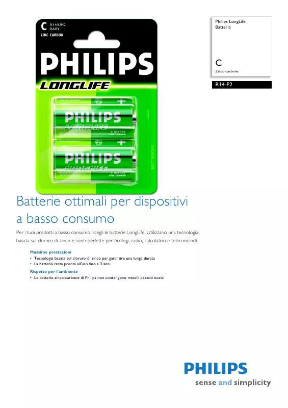 Mode d'emploi PHILIPS R14-P2