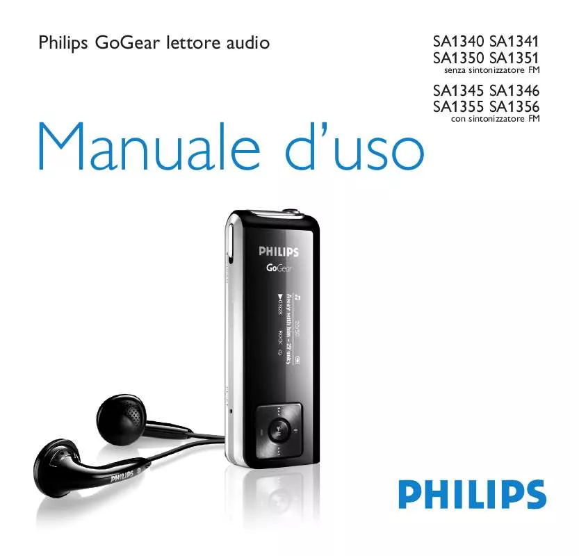 Mode d'emploi PHILIPS SA1340