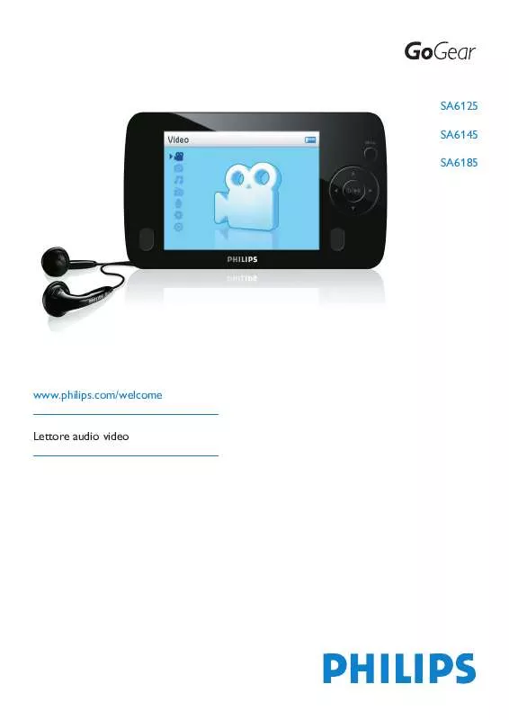 Mode d'emploi PHILIPS SA6125