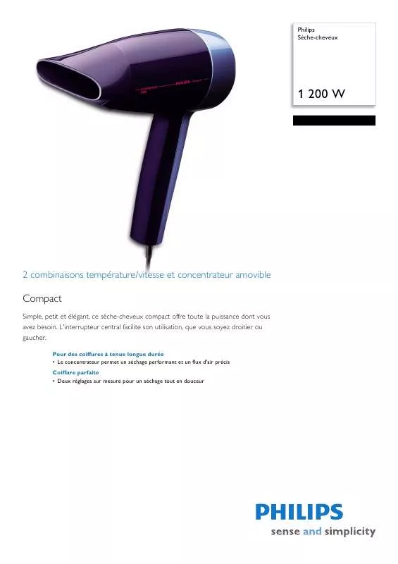 Mode d'emploi PHILIPS SHE9551