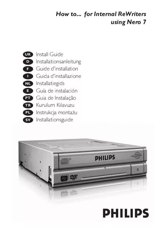 Mode d'emploi PHILIPS SPD1400BD