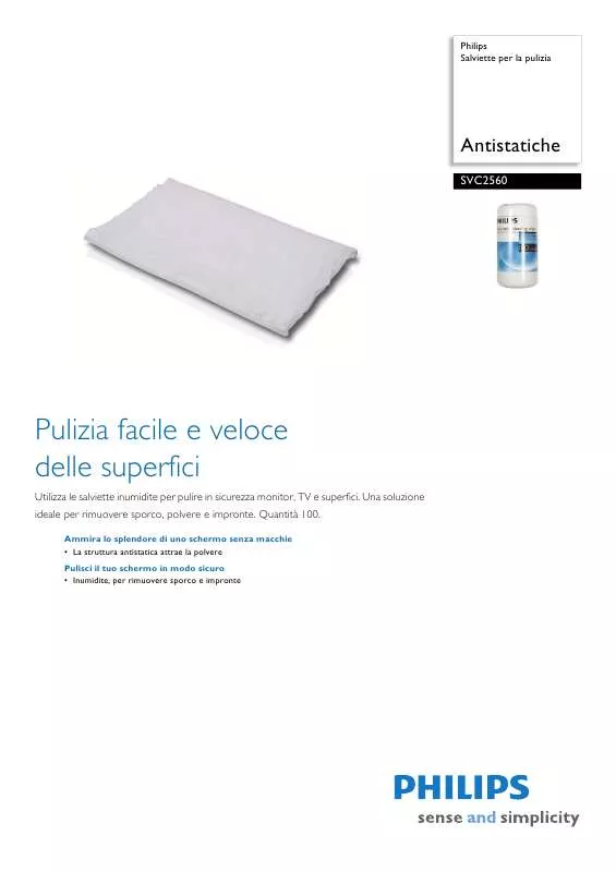 Mode d'emploi PHILIPS SVC2560