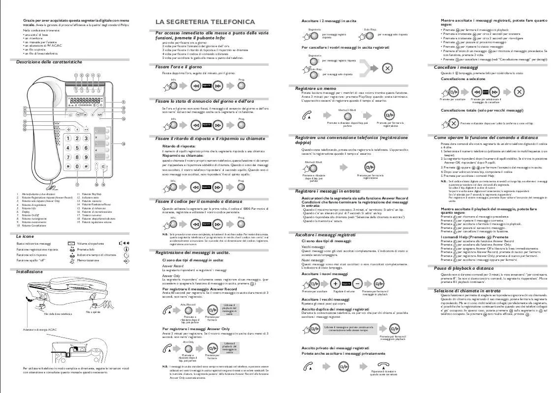 Mode d'emploi PHILIPS TD9471