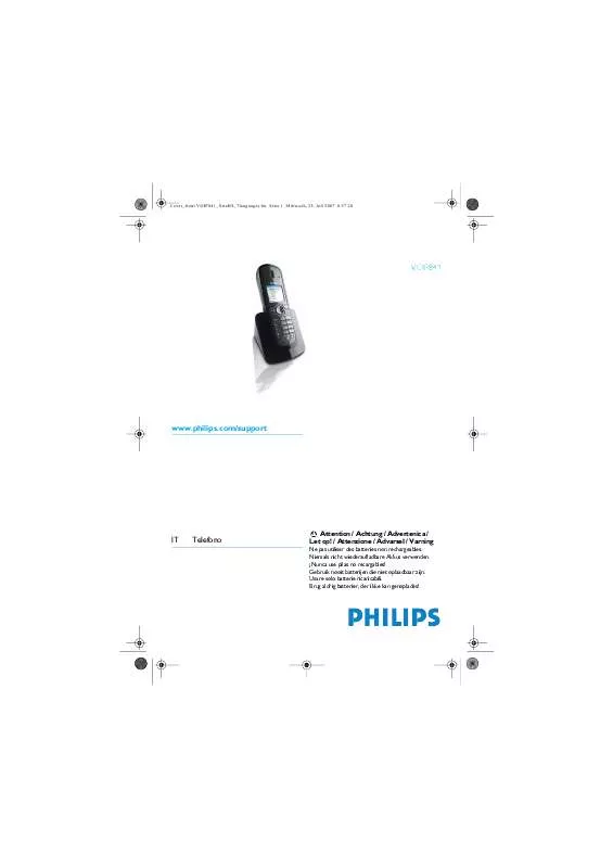 Mode d'emploi PHILIPS VOIP8410B