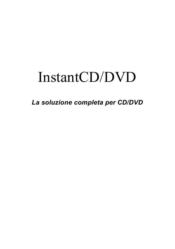 Mode d'emploi PINNACLE DVD INSTANTCD+DVD