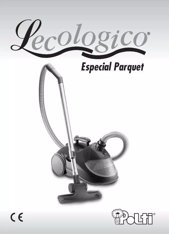 Mode d'emploi POLTI LECOLOGICO ESPECIAL PARQUET