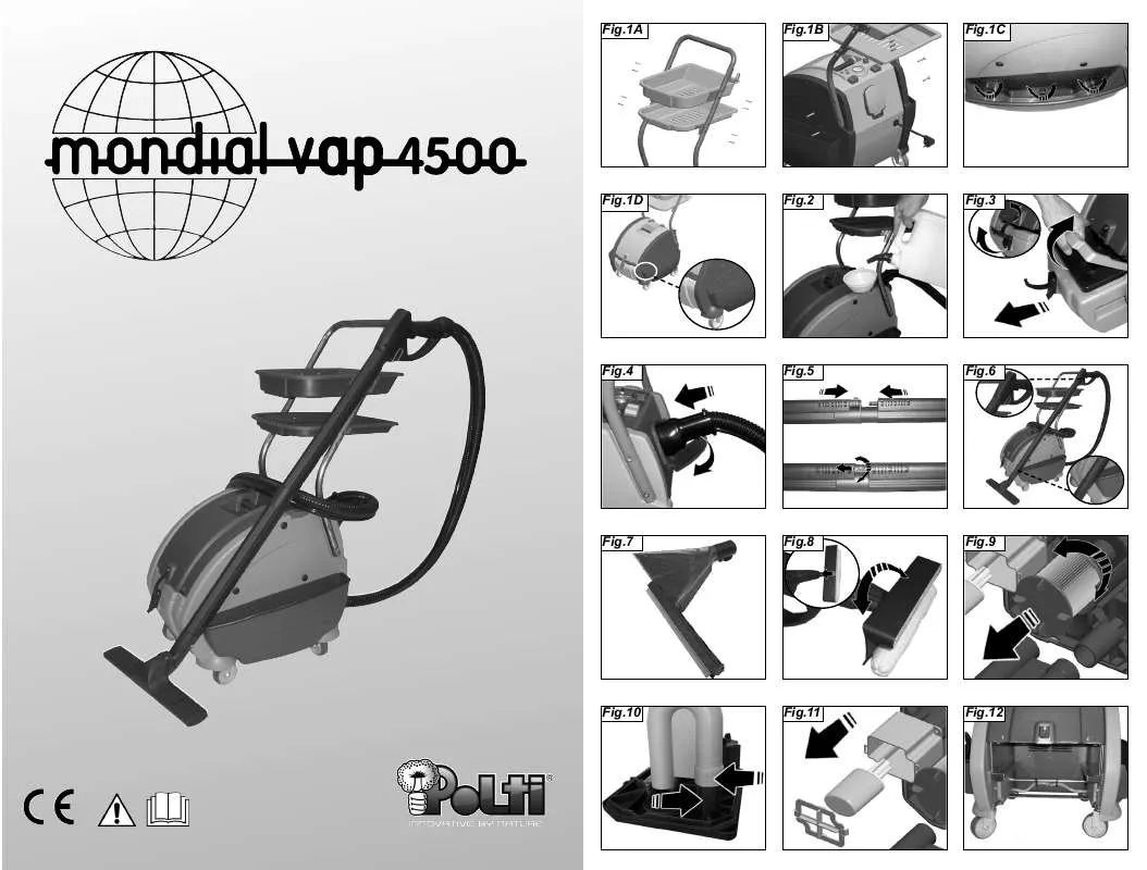 Mode d'emploi POLTI MV 4500