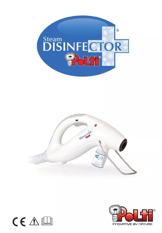 Mode d'emploi POLTI STEAM DISINFECTOR