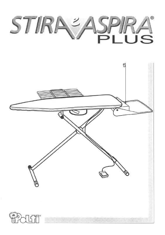 Mode d'emploi POLTI STIRA ASPIRA PLUS