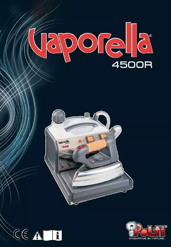 Mode d'emploi POLTI VAPORELLA 4500R