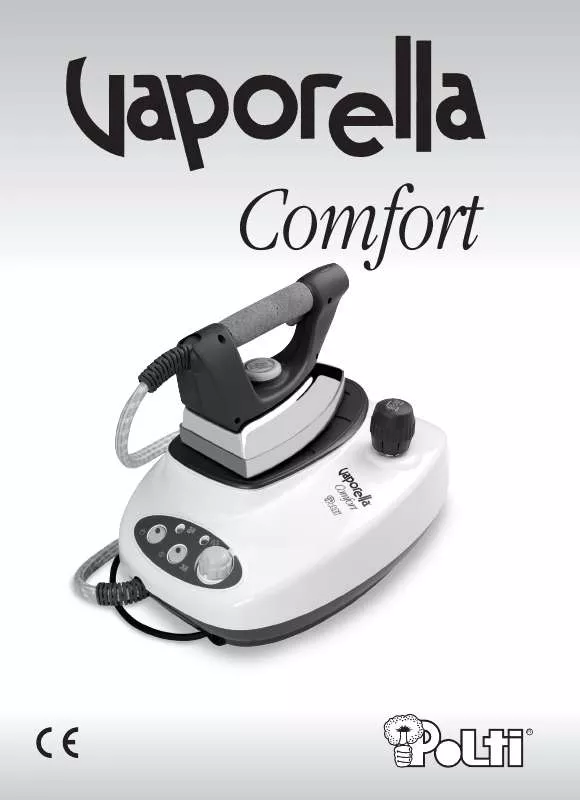 Mode d'emploi POLTI VAPORELLA COMFORT