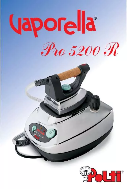 Mode d'emploi POLTI VAPORELLA PRO 5200 R