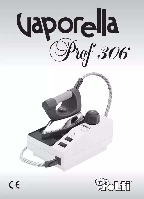 Mode d'emploi POLTI VAPORELLA PROF 306