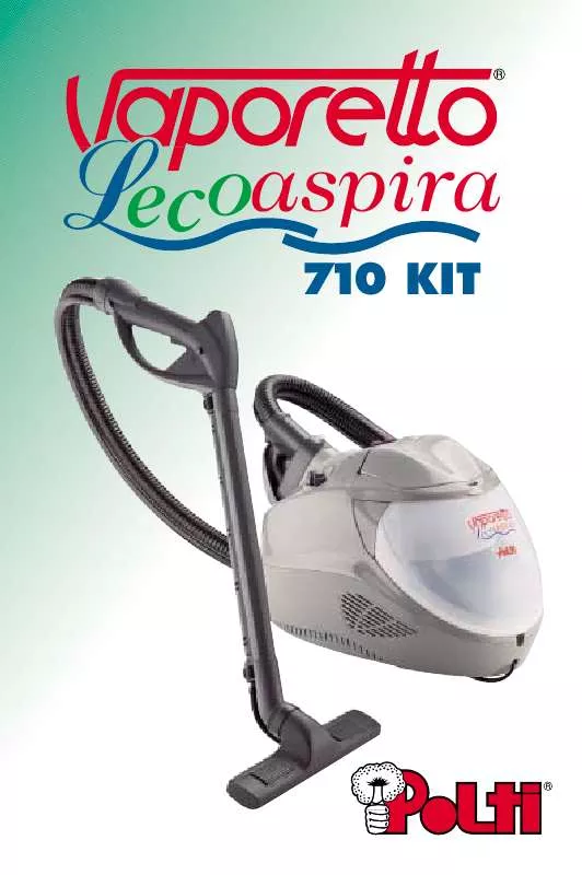 Mode d'emploi POLTI VAPORETTO 710 KIT