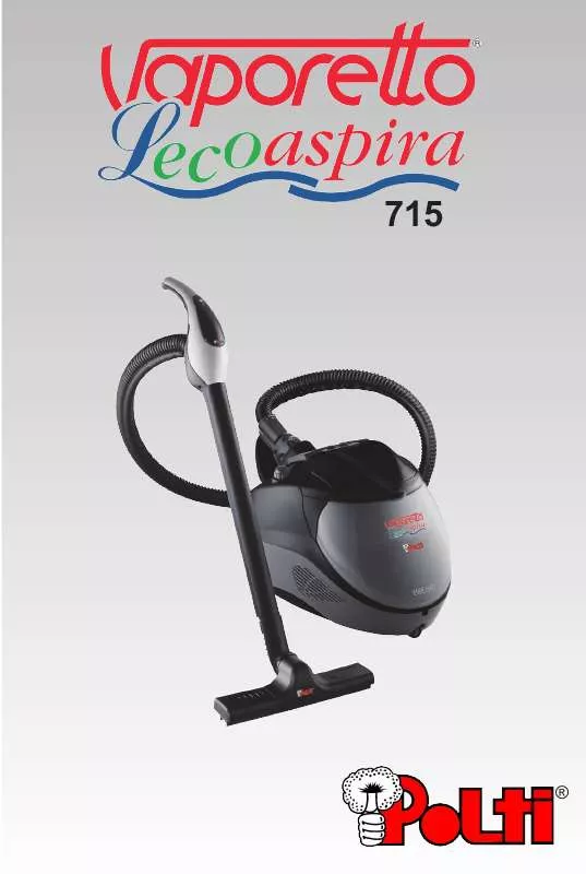 Mode d'emploi POLTI VT 715 LECOASPIRA