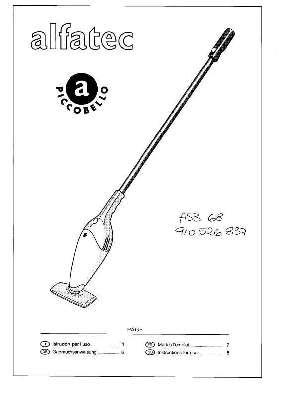 Mode d'emploi PROGRESS PB368