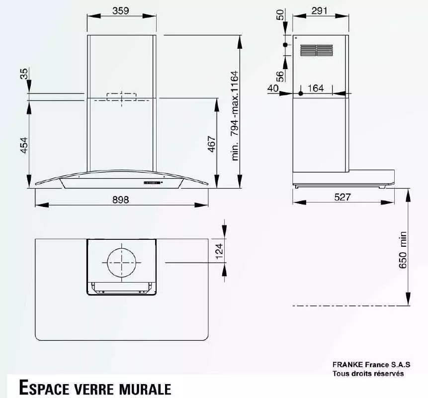 Mode d'emploi ROBLIN ESPACE VERRE MURALE