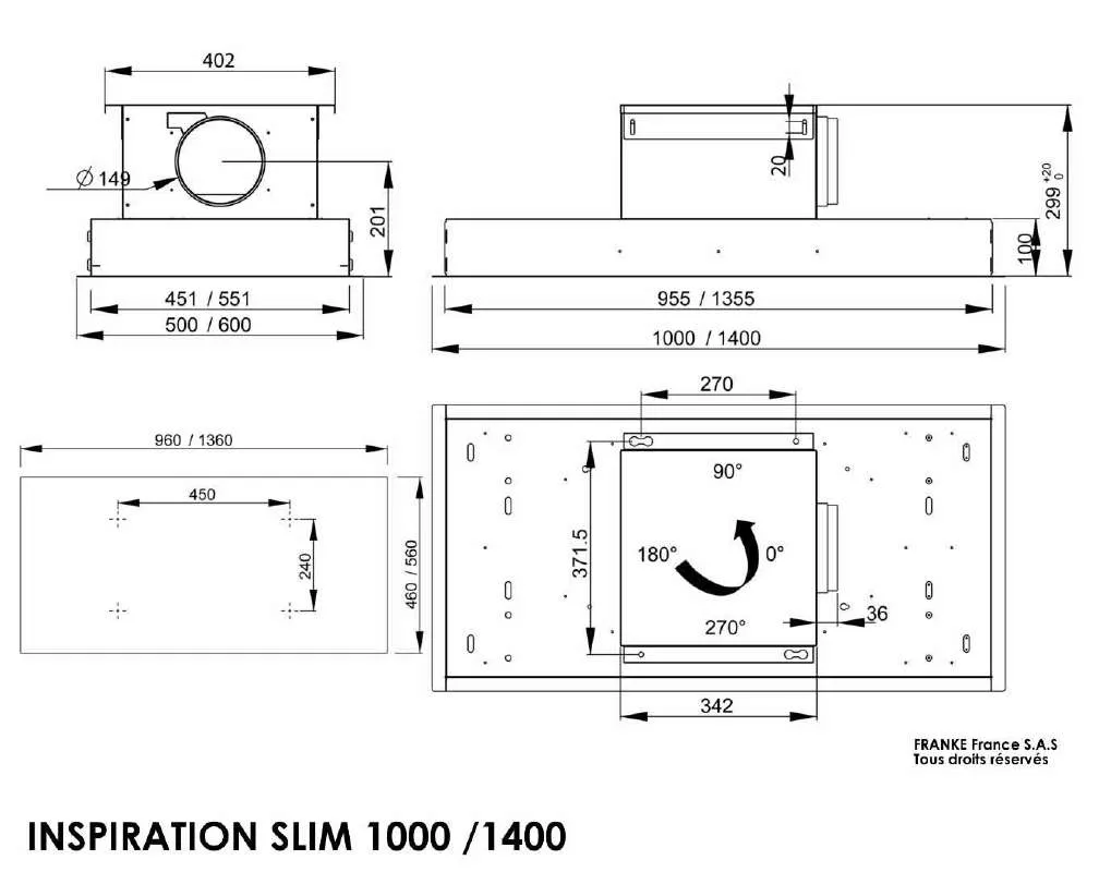 Mode d'emploi ROBLIN INSPIRATION SLIM 1000