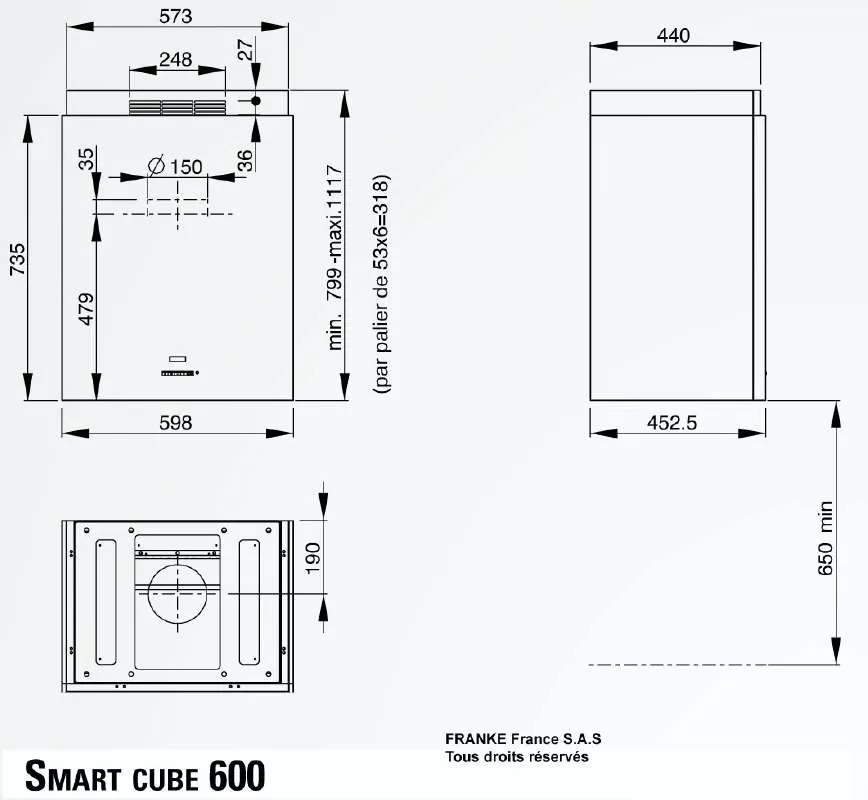 Mode d'emploi ROBLIN SMART CUBE 600