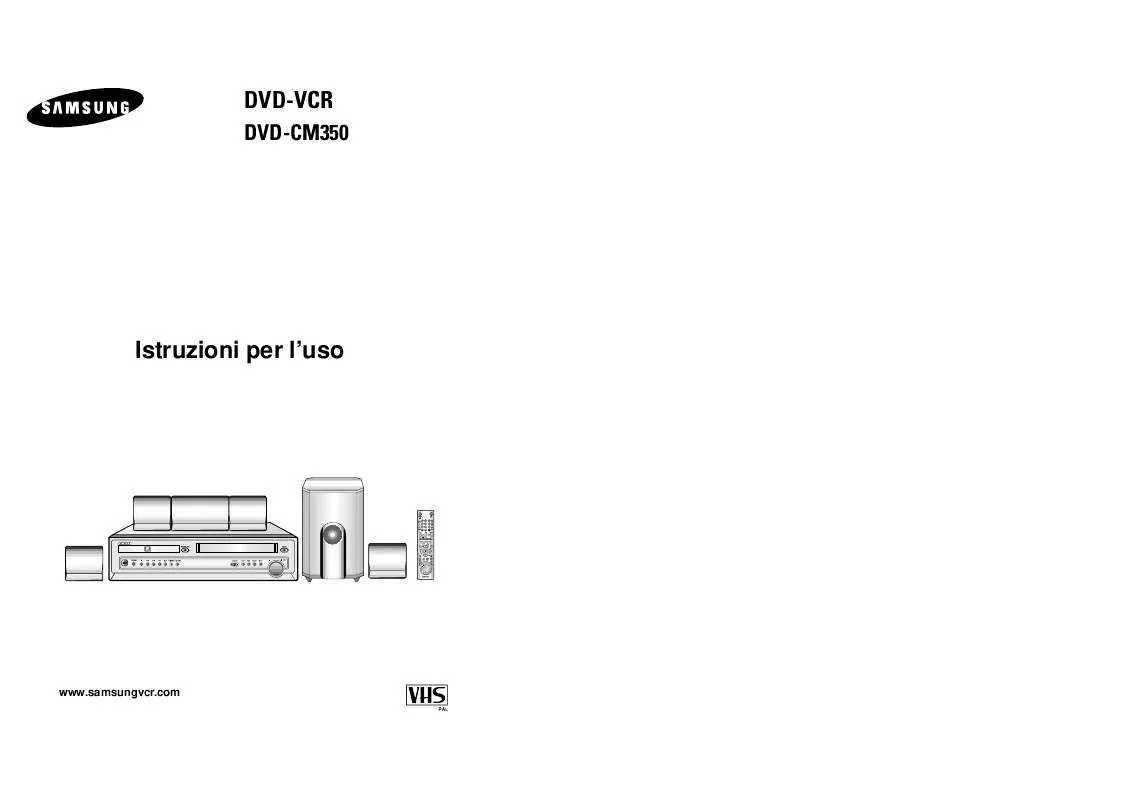 Mode d'emploi SAMSUNG DVD-CM350