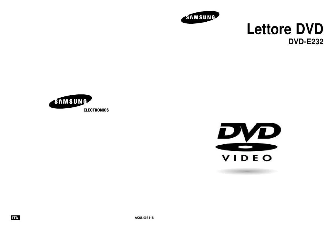 Mode d'emploi SAMSUNG DVD-E232A