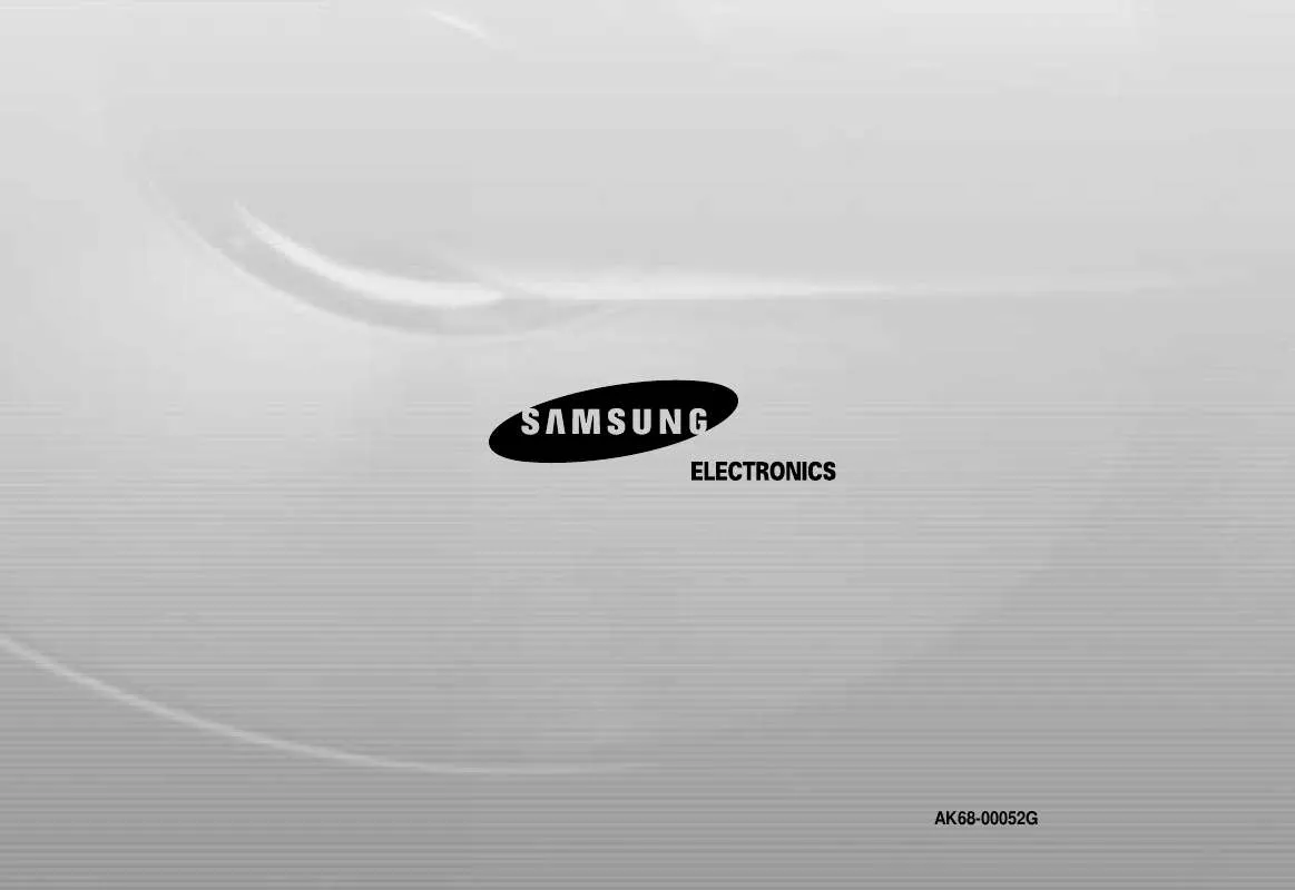 Mode d'emploi SAMSUNG DVD-L100W