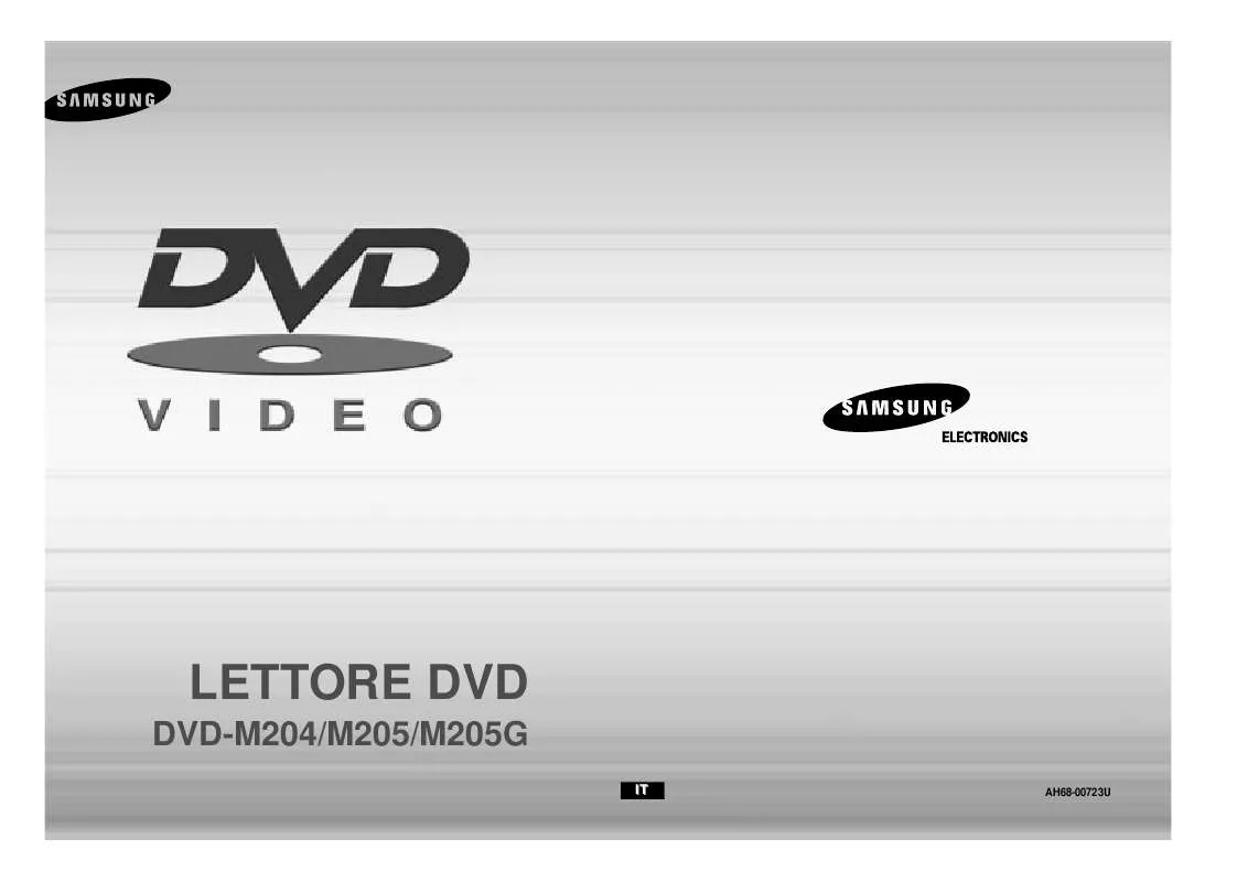 Mode d'emploi SAMSUNG DVD-M204-XET