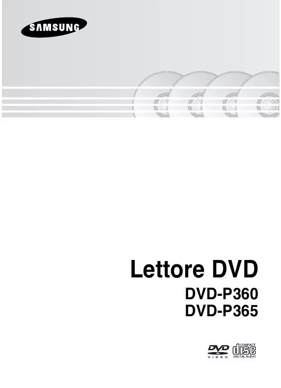 Mode d'emploi SAMSUNG DVD-P360